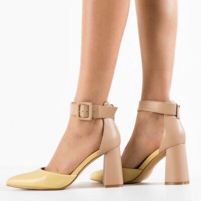 Black Friday Pantofi dama Ramzam Galbeni