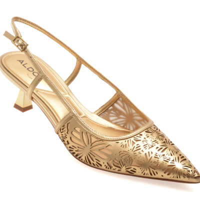 Black Friday Pantofi eleganti ALDO aurii