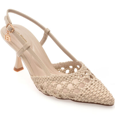 Black Friday Pantofi eleganti LAURA BIAGIOTTI bej