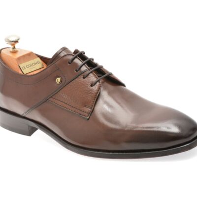 Black Friday Pantofi eleganti LE COLONEL maro