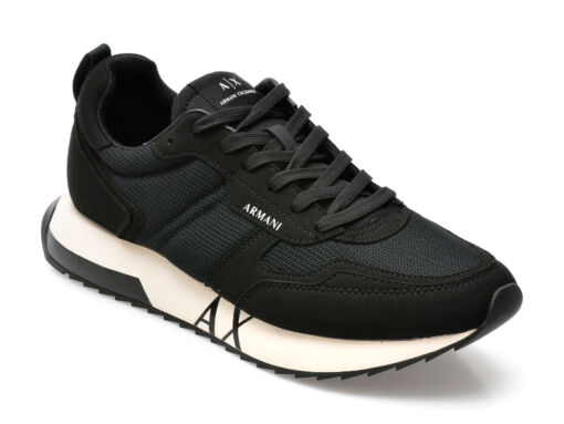 Black Friday 2022 Pantofi sport ARMANI EXCHANGE negri