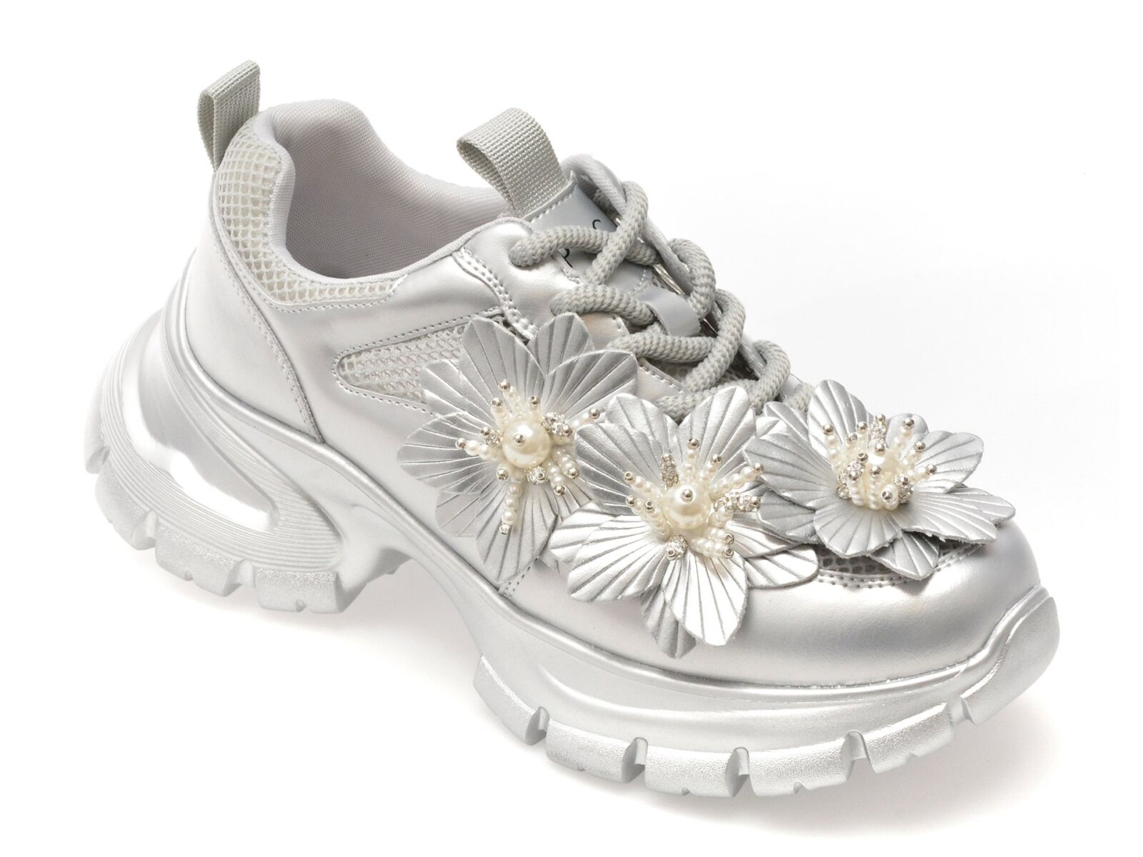 Black Friday Pantofi sport EPICA argintii