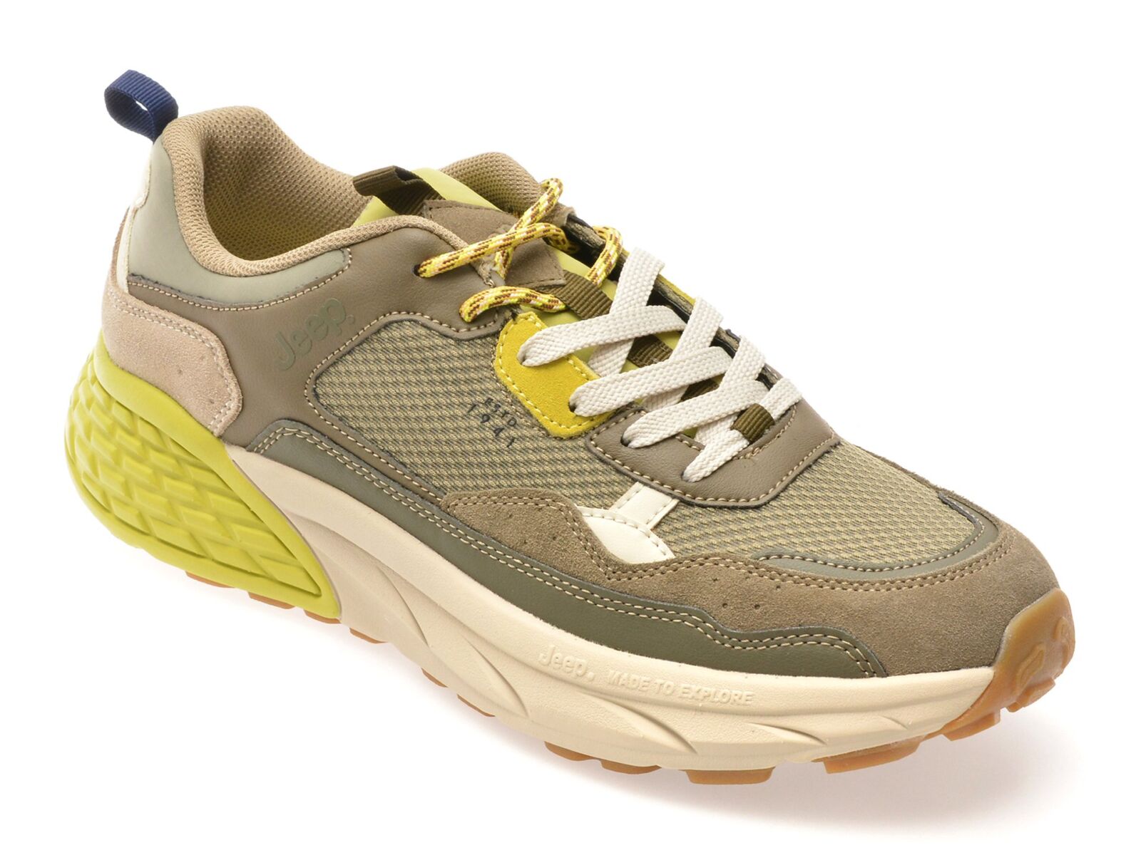 Black Friday Pantofi sport JEEP kaki