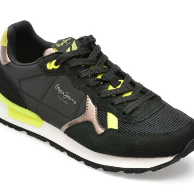 Black Friday 2022 Pantofi sport PEPE JEANS negri
