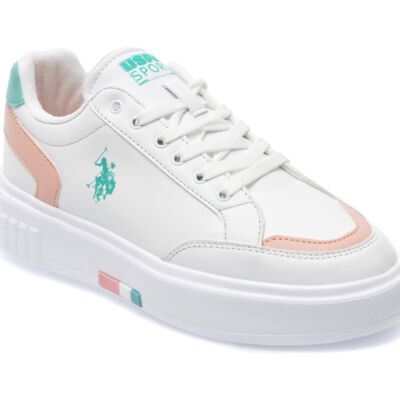 Black Friday 2022 Pantofi sport US POLO ASSN albi