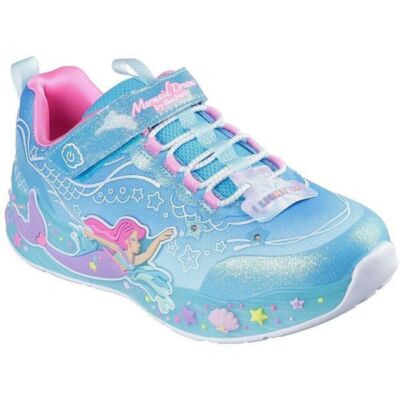 Black Friday 2025 Pantofi sport copii Skechers Mermaid Dreams 303060L-BLMT