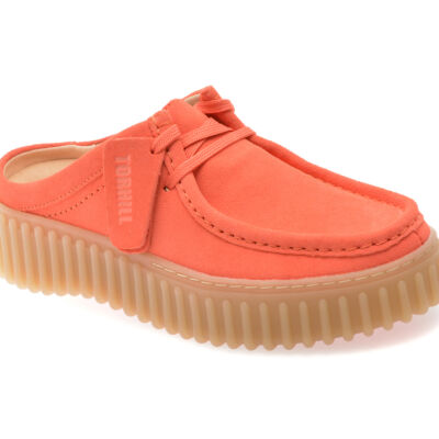 Black Friday Papuci CLARKS portocalii