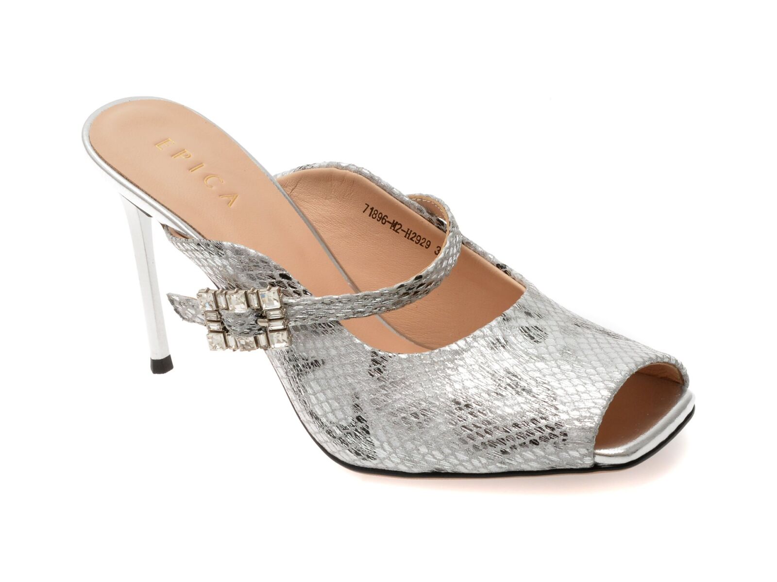 Black Friday Papuci EPICA argintii