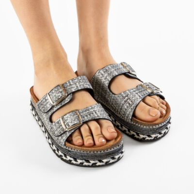 Black Friday Papuci dama Miller Negri