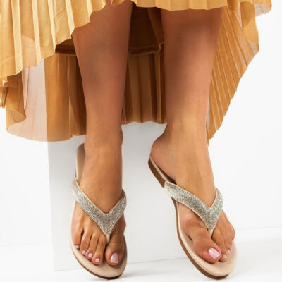 Black Friday Papuci dama Phrixos Bej