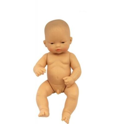 Black Friday 2022 Papusa Bebelus asiatic Baiat 32 cm - Miniland