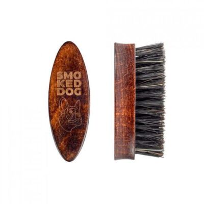 Black Friday 2022 Perie de barba mica Smoked Dog din par 100% natural de mistret