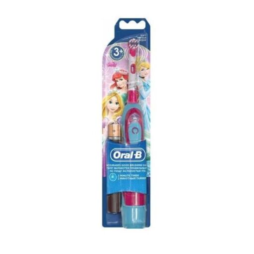 Black Friday 2022 Periuta de Dinti Electrica pentru Fetite peste 3 ani - Oral-B D2010 Princess 3+years