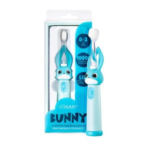 Black Friday 2022 Periuta de dinti electrica Vitammy Bunny Light Blue
