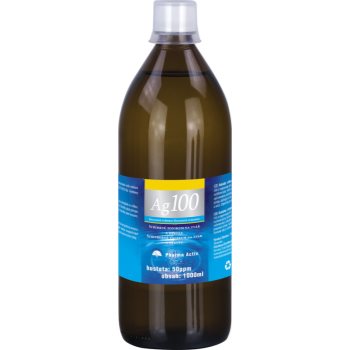 Black Friday Pharma Activ Colloidal silver 50ppm 1000ml tonic pentru curatare cu argint coloidal