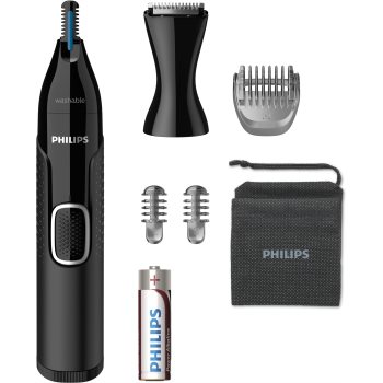 Black Friday Philips Series 5000 NT5650/16 trimmer pentru nas și urechi