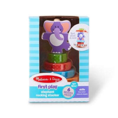 Black Friday 2022 Piramida de stivuit Elefantel Melissa & Doug