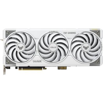 Black Friday Placa video ASUS GeForce RTX 5070 Ti TUF GAMING BTF White OC Edition 16GB GDDR7 256-bit DLSS 4.0