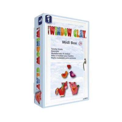 Black Friday 2022 Plastilina decorativa pentru geam - MIDI