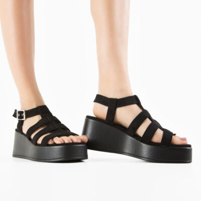 Black Friday Platforme dama Nablus Negre