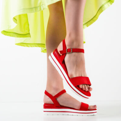 Black Friday Platforme dama Tomato Rosii