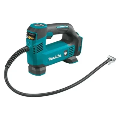 Black Friday 2022 Pompa de umflat roti Makita DMP180Z compatibila cu acumulatori Li-Ion 18V (livrata fara acumulatori si incarcator)