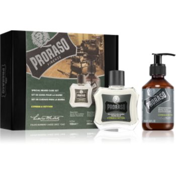 Black Friday Proraso Set Beard Classic set cadou pentru bărbați Cypress and Vetyver