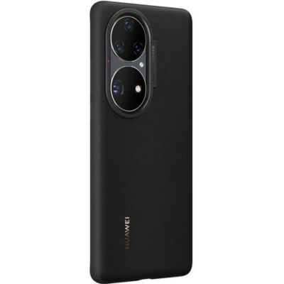 Black Friday 2022 Protectie Spate Huawei Silicone Case 51994558 pentru Huawei P50 Pro (Negru)