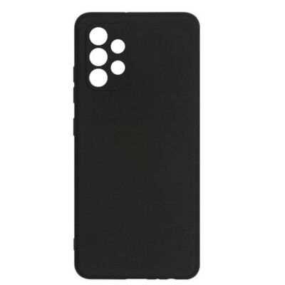 Black Friday 2022 Protectie Spate Lemontti Silicon Soft Slim pentru Samsung Galaxy A13 4G (Negru)