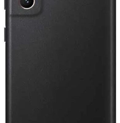 Black Friday Protectie Spate Samsung Leather Cover EF-VG996LBEGWW pentru Samsung Galaxy S21 Plus (Negru)