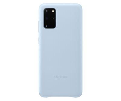 Black Friday 2022 Protectie Spate Samsung Leather EF-VG985LLEGEU pentru Samsung Galaxy S20 Plus (Albastru)