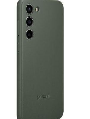 Black Friday Protectie Spate Samsung Leather EF-VS916LGEGWW pentru Samsung Galaxy S23+ (Verde)