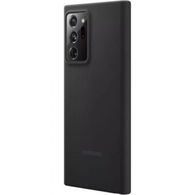 Black Friday 2022 Protectie Spate Samsung Silicone EF-PN985TBEGEU pentru Samsung Galaxy Note 20 Ultra (Negru)