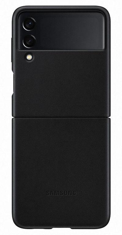 Black Friday Protectie spate Samsung EF-VF711LBEGWW pentru Samsung Galaxy Z Flip 3 (Negru)