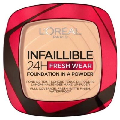 Black Friday 2022 Pudra Compacta - L'Oreal Paris Infaillible 24H Fresh Wear Foundation In A Powder