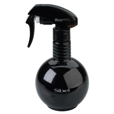 Black Friday 2022 Pulverizator profesional Ball negru din plastic pentru salon /frizerie/coafor/barbershop 340 ML