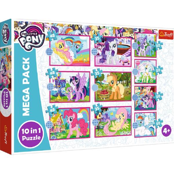 Black Friday 2022 Puzzle 10 in 1. My Little Pony: Poneii uimitori