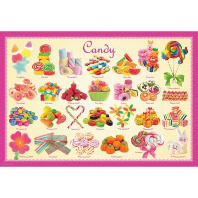 Black Friday 2024 Puzzle 100 piese Candy