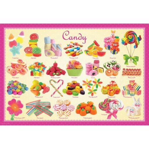 Black Friday 2024 Puzzle 100 piese Candy