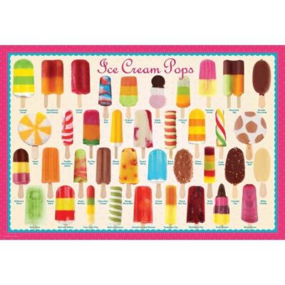 Black Friday 2022 Puzzle 100 piese Ice Cream Pops