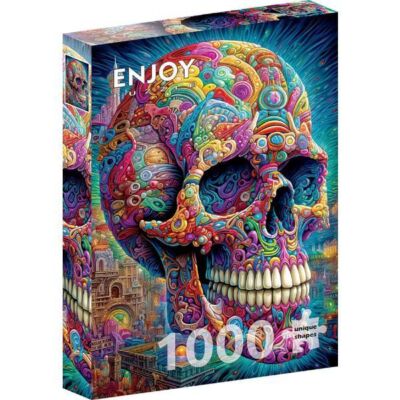 Black Friday 2025 Puzzle 1000: Quirky Skull