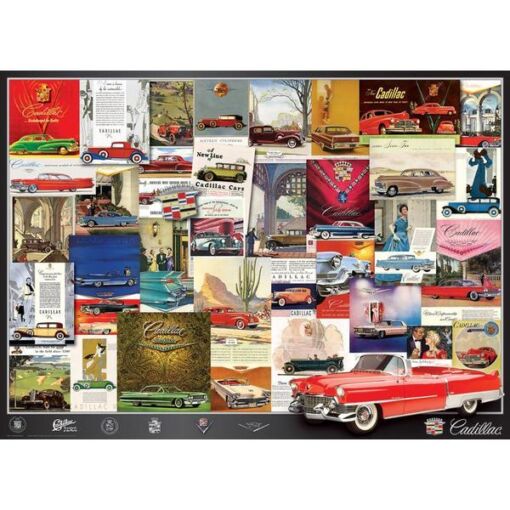 Black Friday 2022 Puzzle 1000 piese Cadillac Advertising Collection