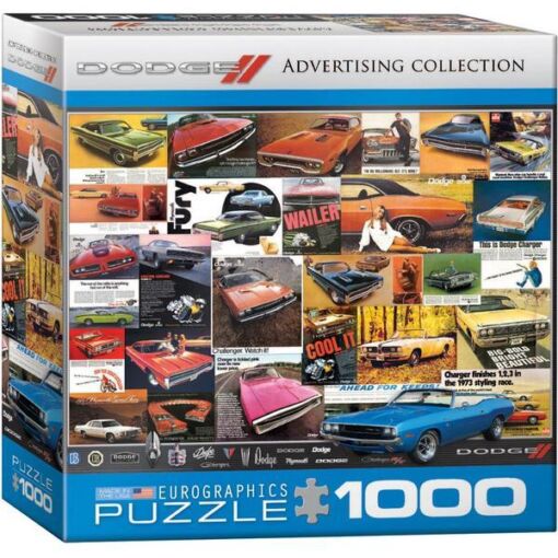 Black Friday 2022 Puzzle 1000 piese Dodge Advertising Collection