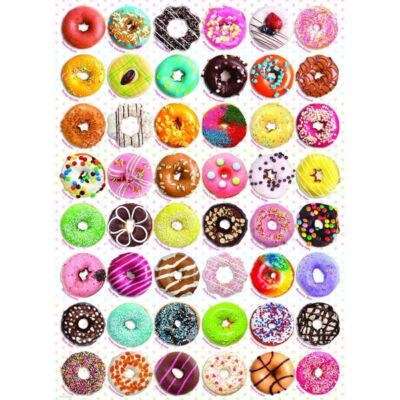 Black Friday 2022 Puzzle 1000 piese - Donuts