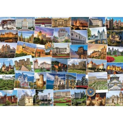 Black Friday 2022 Puzzle 1000 piese Globetrotter Castles and Palaces