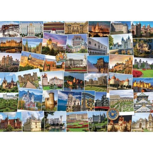 Black Friday 2022 Puzzle 1000 piese Globetrotter Castles and Palaces