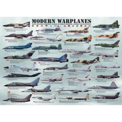 Black Friday 2022 Puzzle 1000 piese Modern Warplanes