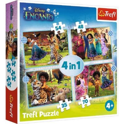 Black Friday 2022 Puzzle 4 in 1. Encanto: Lumea magica