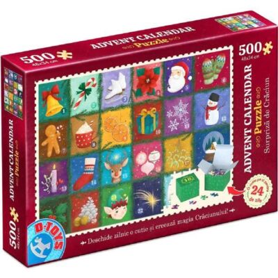 Black Friday 2025 Puzzle 500 piese: Advent Calendar. Model 2