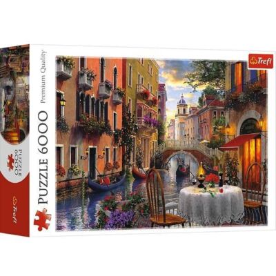 Black Friday 2022 Puzzle 6000. Cina romantica